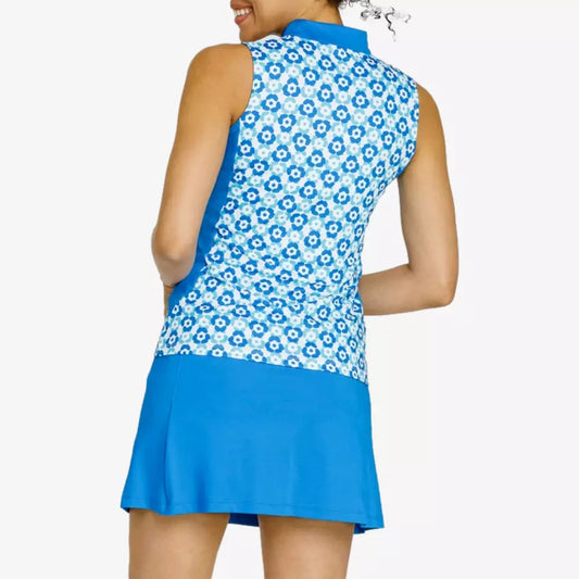 Tail Micaela Sleeveless Top - Dotted Blooms