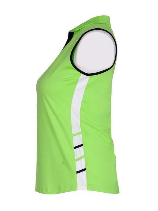Dolcezza Sleeveless top - Lime Bali Redux