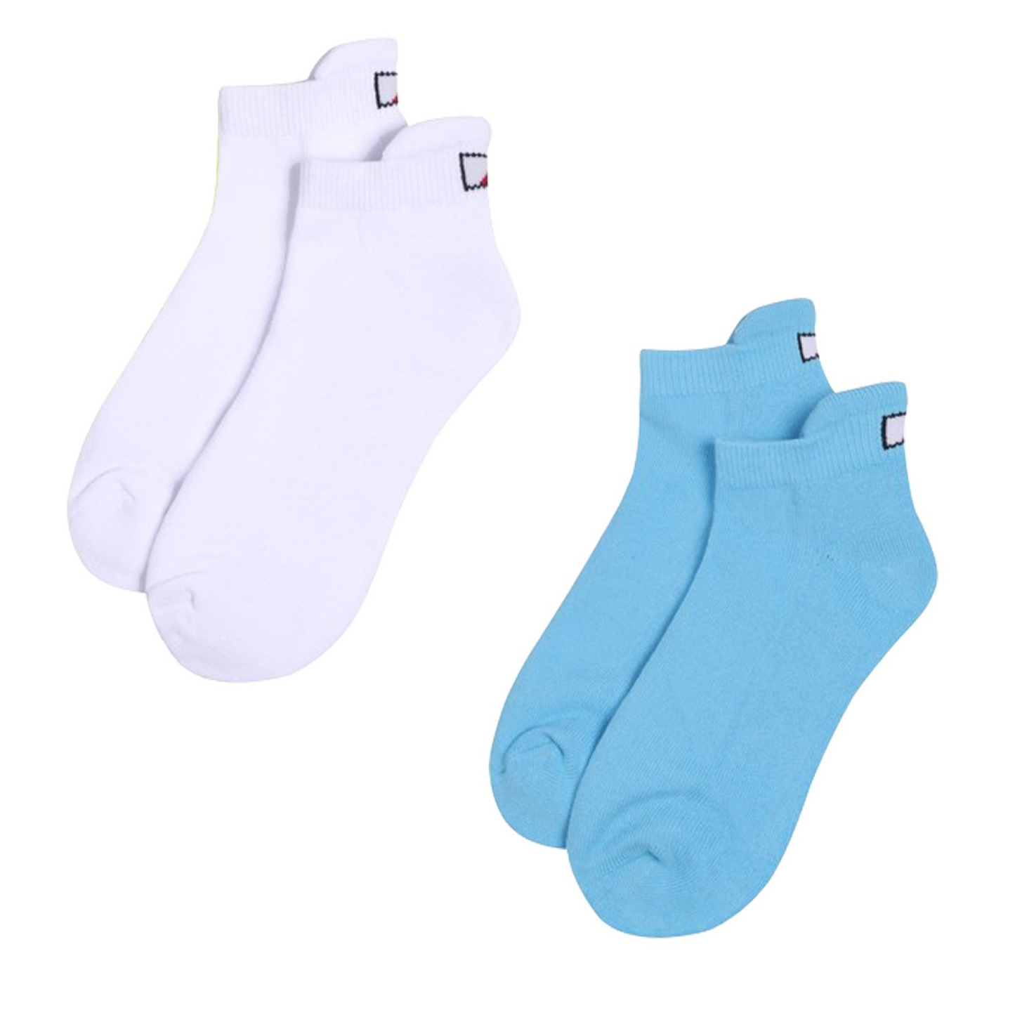 JRB Sports Socks (pack of 2) - River Blue and White