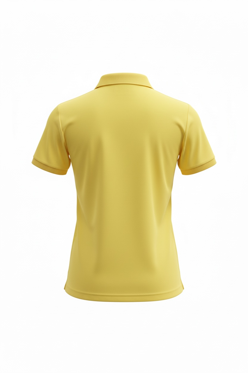 JRB Pique Short Sleeved Polo - Mellow Yellow