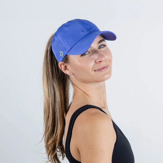 VimHue Sun Goddess cap - Baja Blue