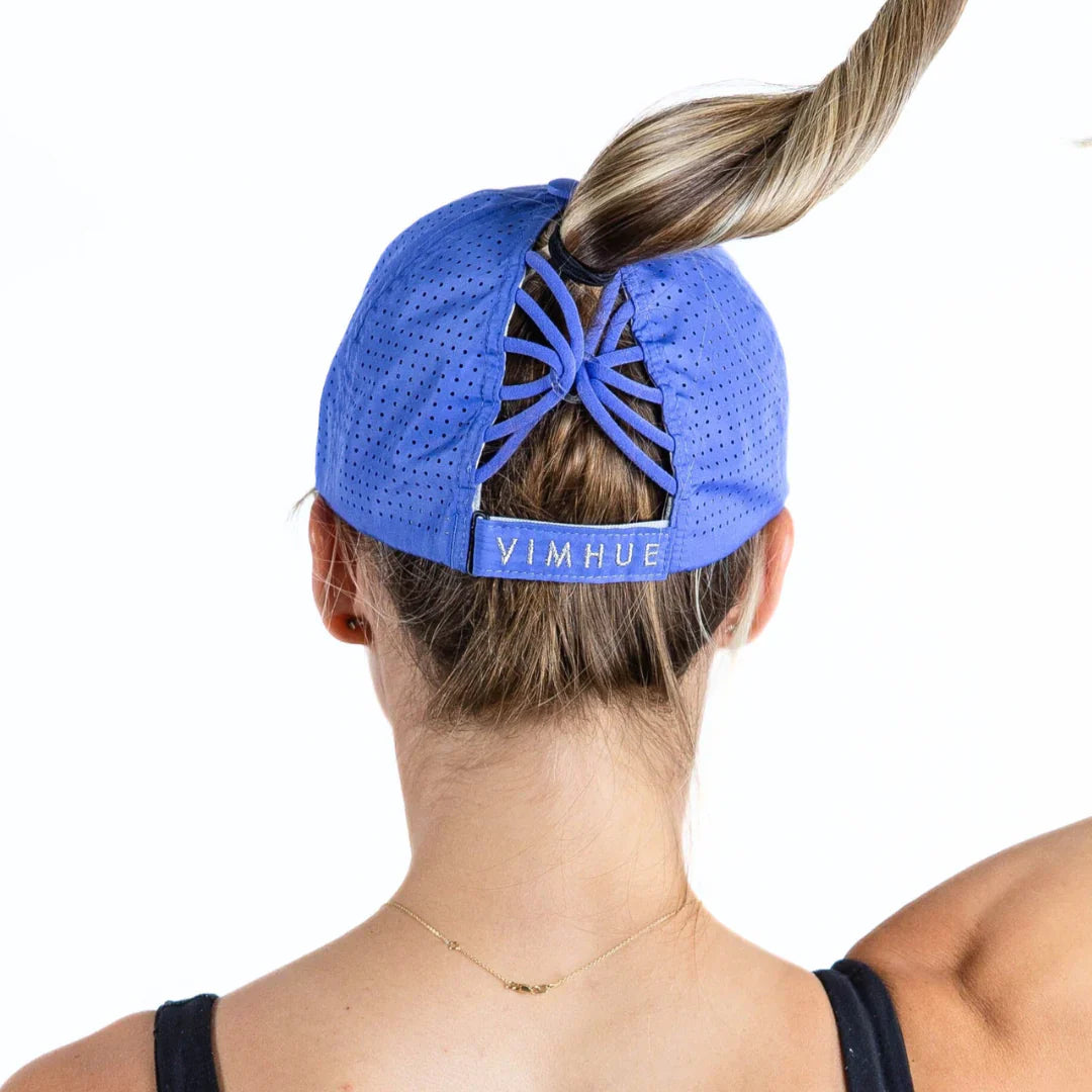 VimHue Sun Goddess cap - Baja Blue