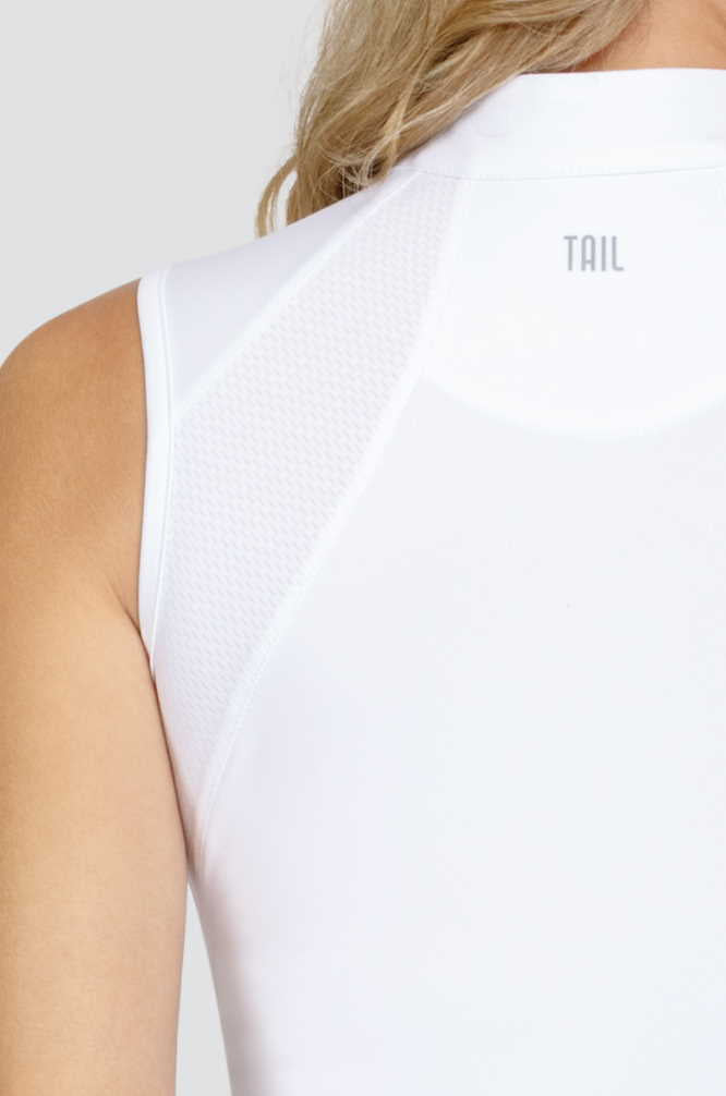 Tail Lucille SL top - Chalk white