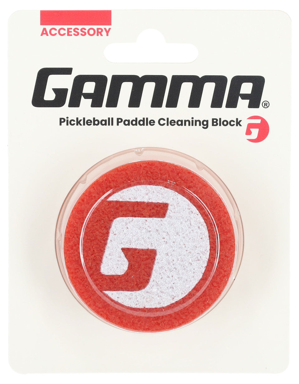 Gamma pickleball paddle cleaning block