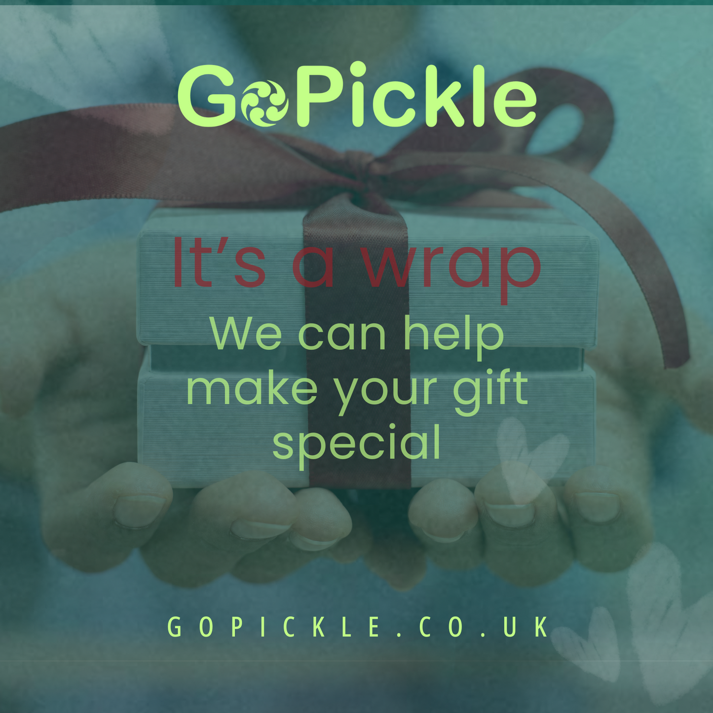 Gift wrap my order please