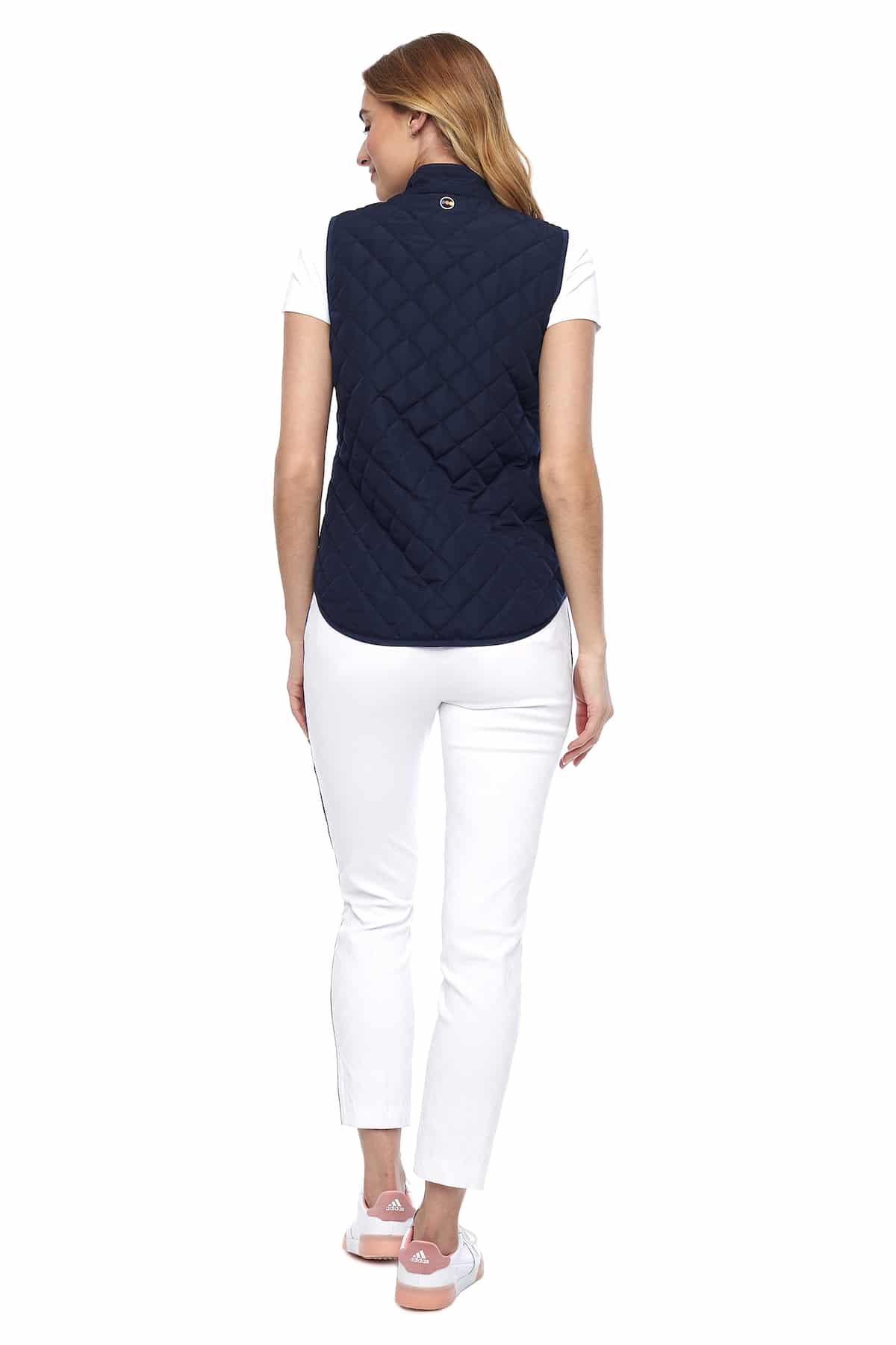 Swing Control quilted vest/gilet - Navy