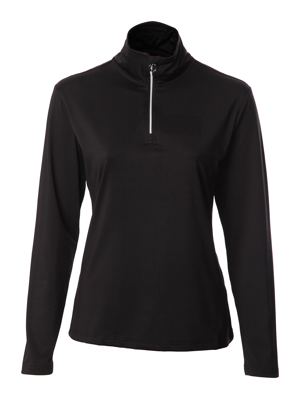 JRB 1/4 zipped mid layer - Black