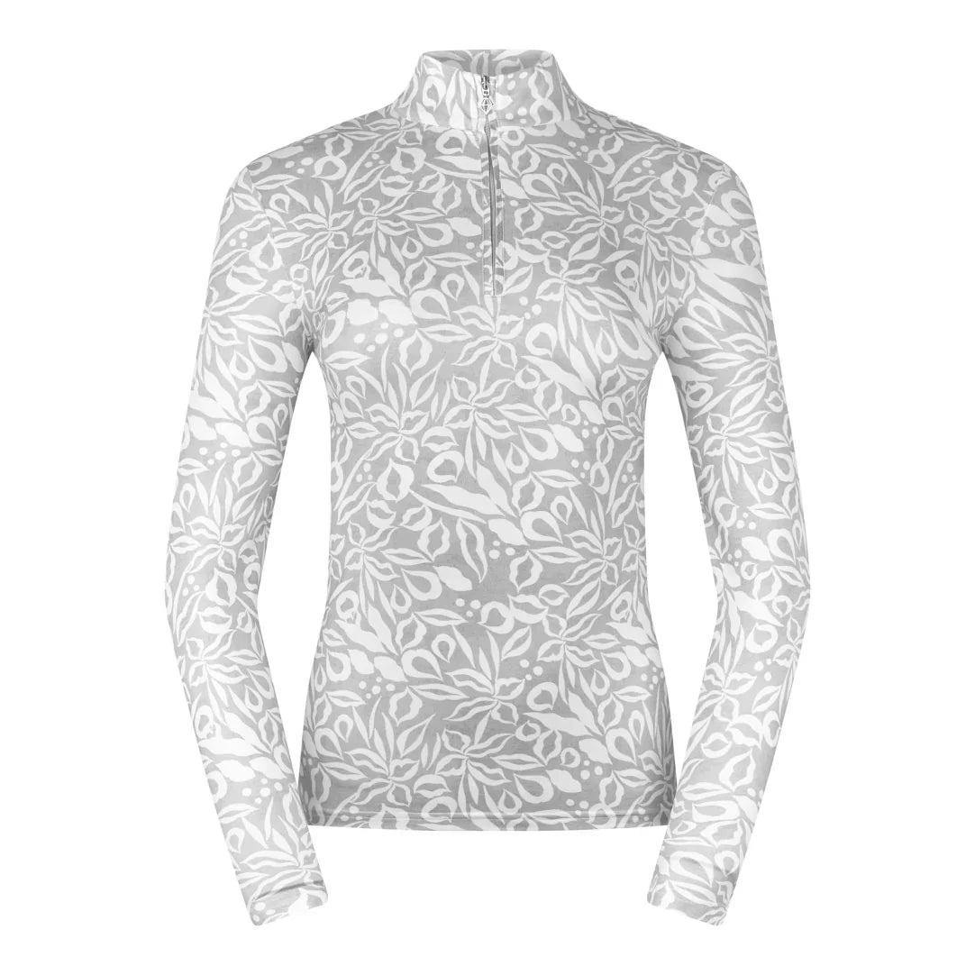Pure Golf Arusha Long Sleeved Polo - Winter Foliage