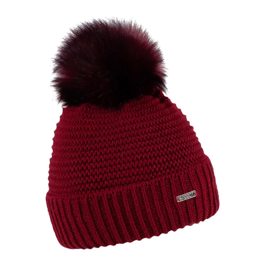 Sabbot Eva Bobble Hat - Bordeaux