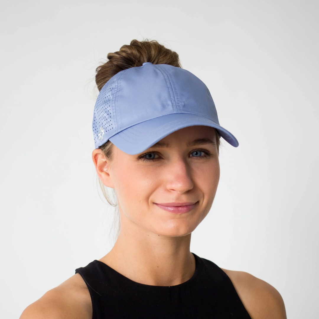 VimHue Sun Goddess cap - Stormy Blue