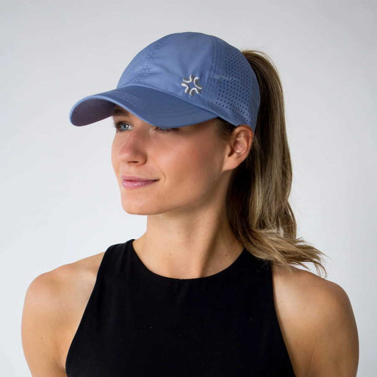 VimHue Sun Goddess cap - Stormy Blue
