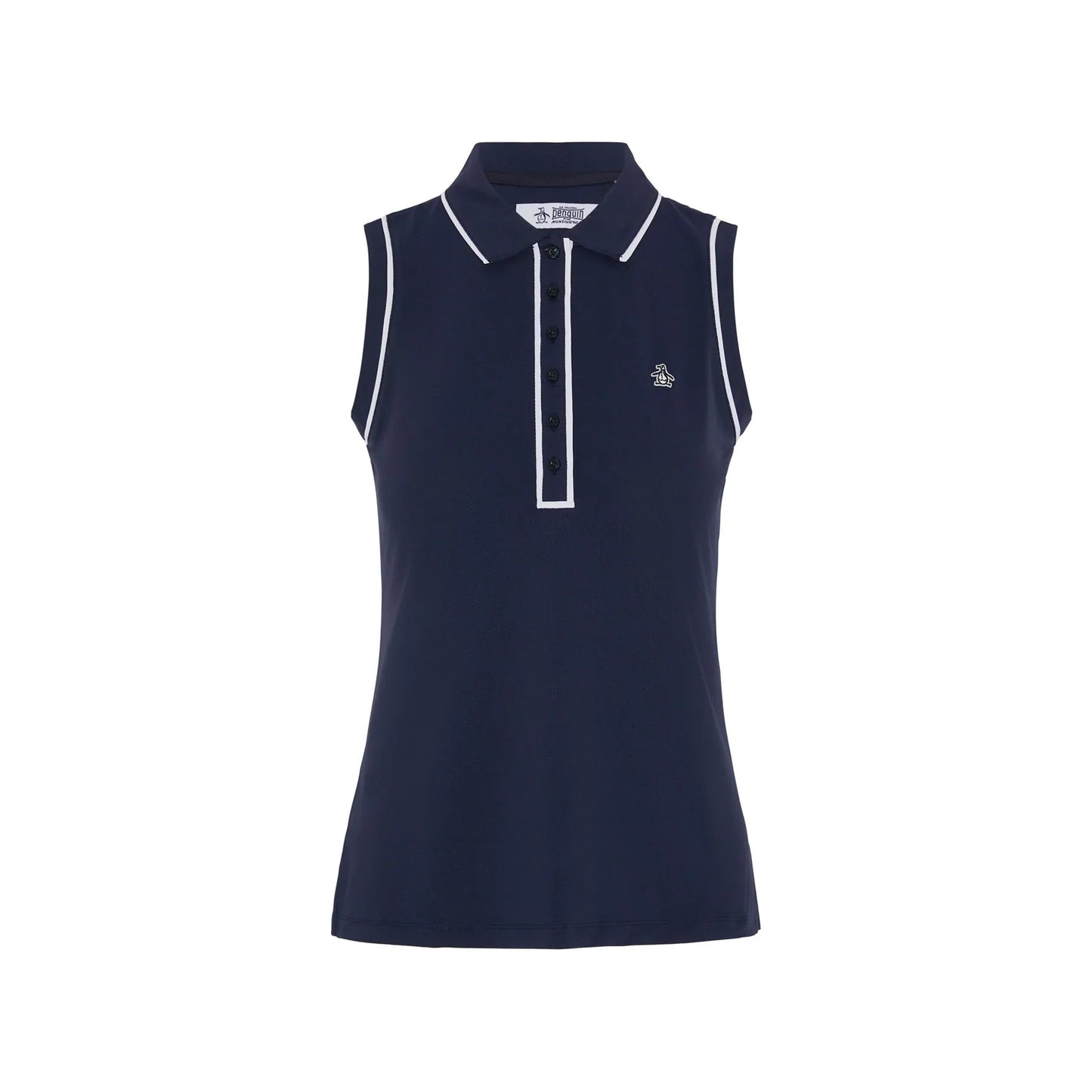 Original Penguin Veronica Sleeveless top - Black Iris (dark navy)
