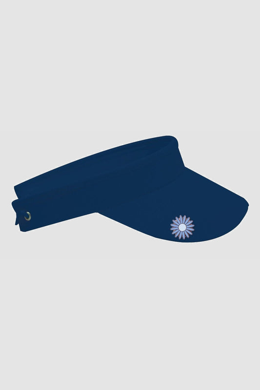 Plain wired visor - Navy