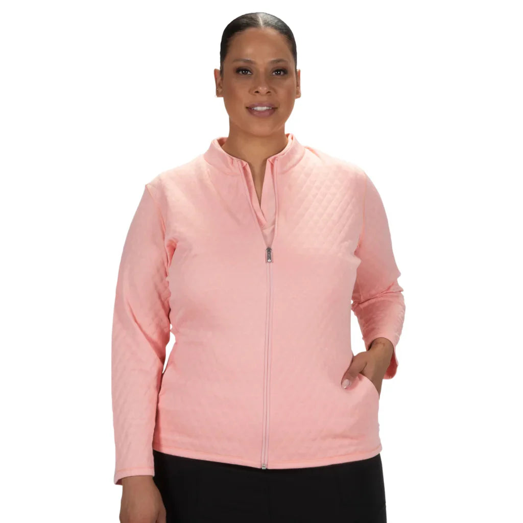 Nancy Lopez Zeal Jacket - Quartz Pink