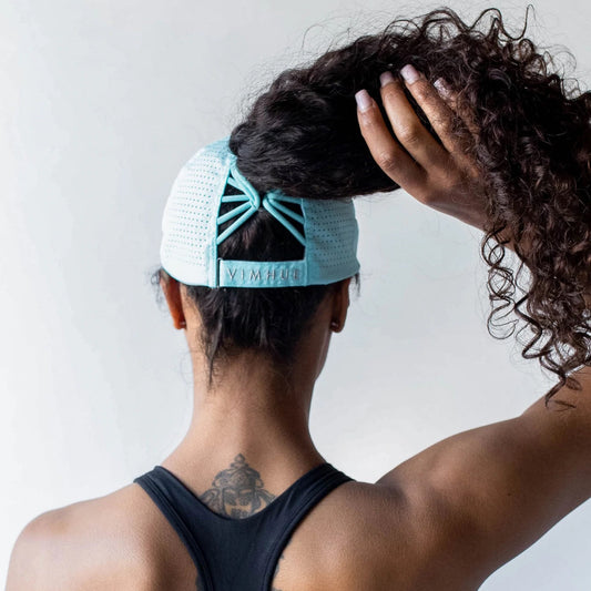 VimHue Sun Goddess cap - Splash blue