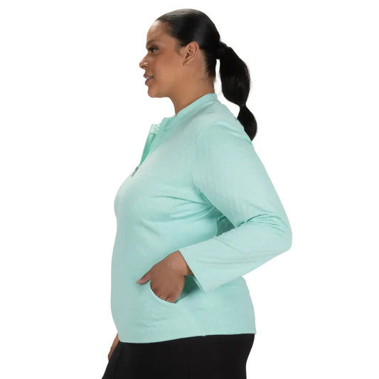 Nancy Lopez Zeal Jacket - Aqua