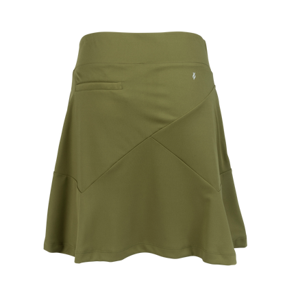 Nancy Lopez Sassy 18" skort - Olive