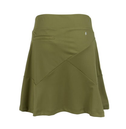 Nancy Lopez Sassy 18" skort - Olive