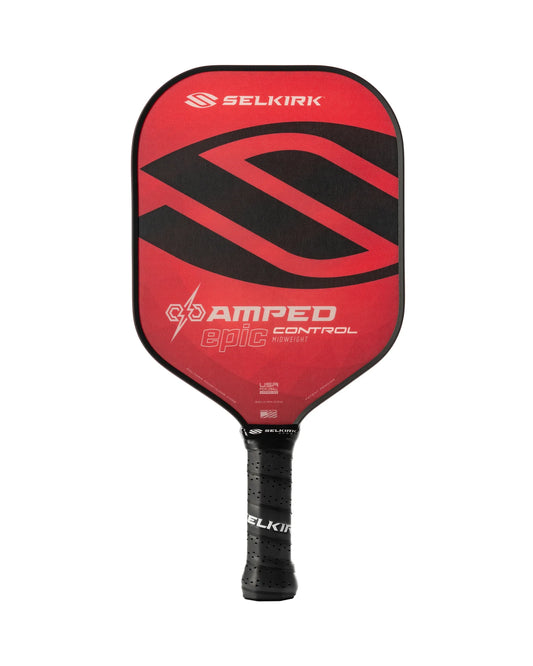 Selkirk Amped Epic Control pickleball paddle - Selkirk Red