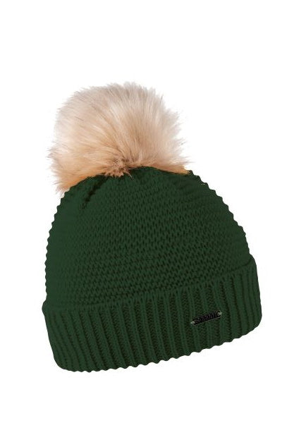 Sabbot Eva Bobble Hat - Forest green
