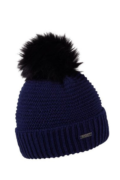 Sabbot Eva Bobble Hat - Navy