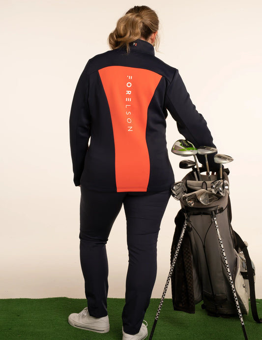 Forelson Moreton 1/4 zip top - Navy