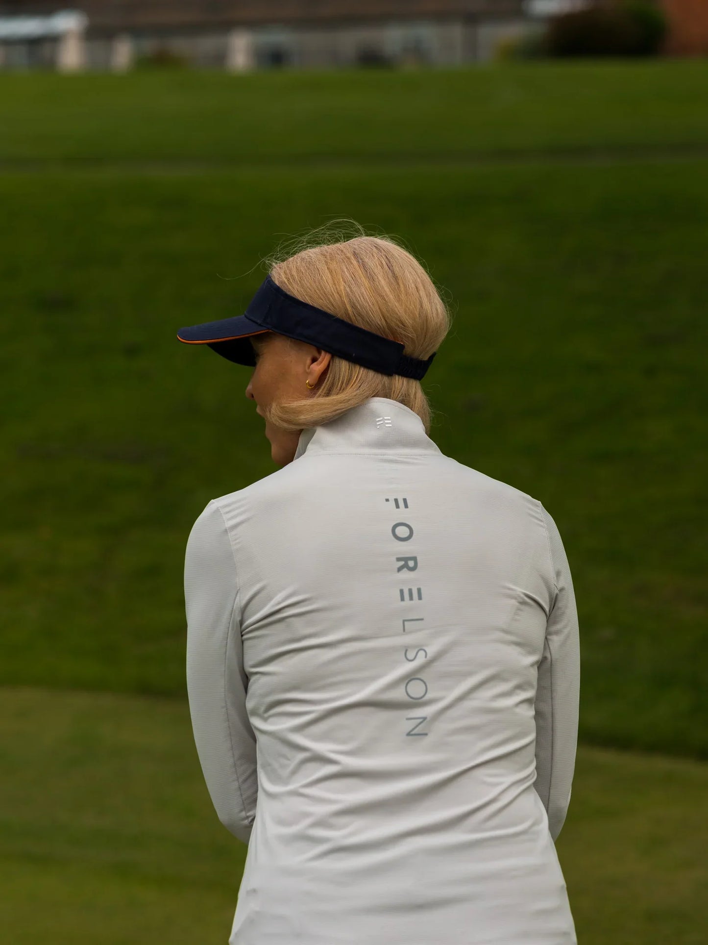 Forelson Broadway 1/4 zip top - Light grey
