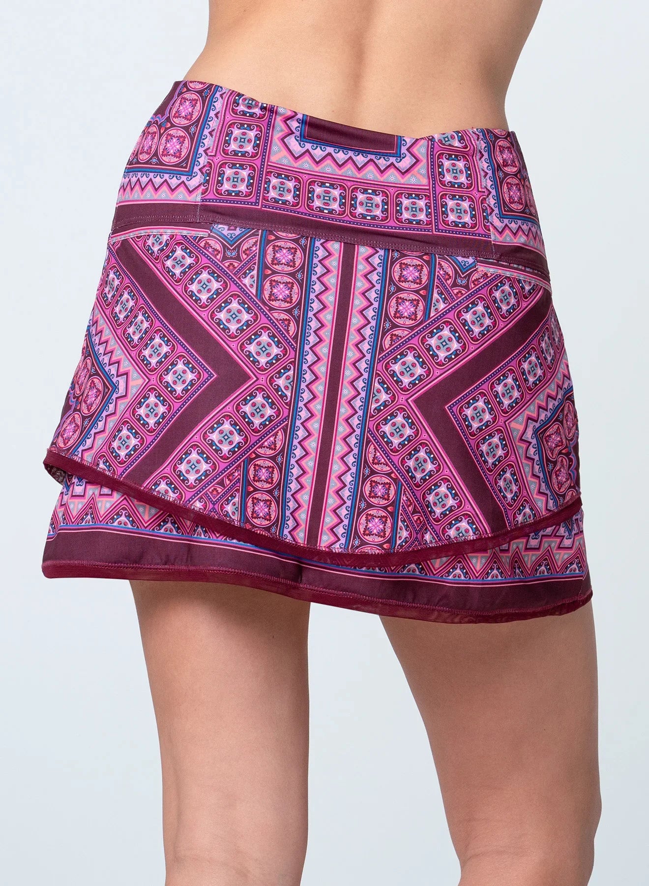 Lucky in Love Flounce 17/18" Skort  - Positano
