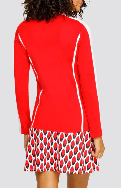 Tail Reilly Full Zip Jacket - Cardinal Red