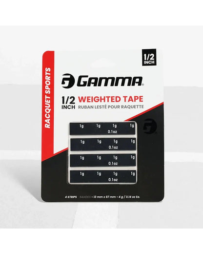 Gamma Weighted Tape 1/2" wide - 4 strips per pack