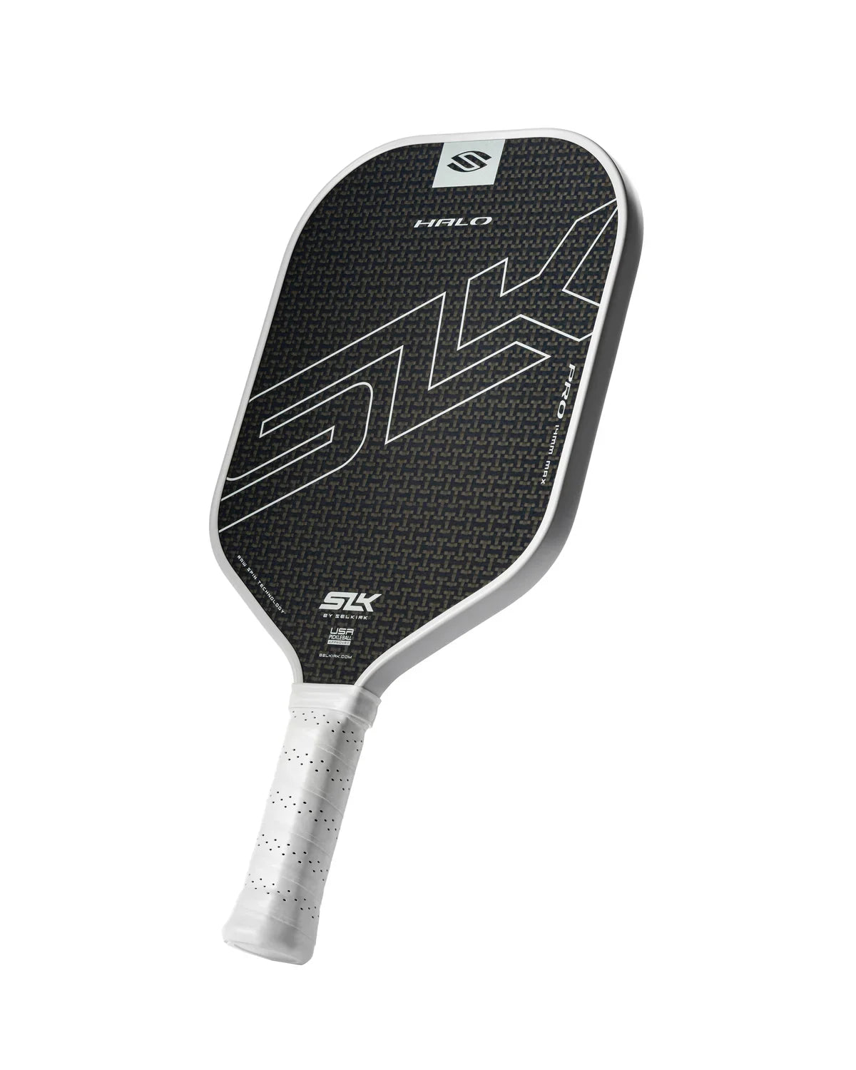 Selkirk Halo Pro Max Carbon Kevlar paddle - Grey/Blue