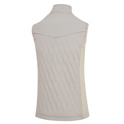 Island Green Padded Gilet - Stone