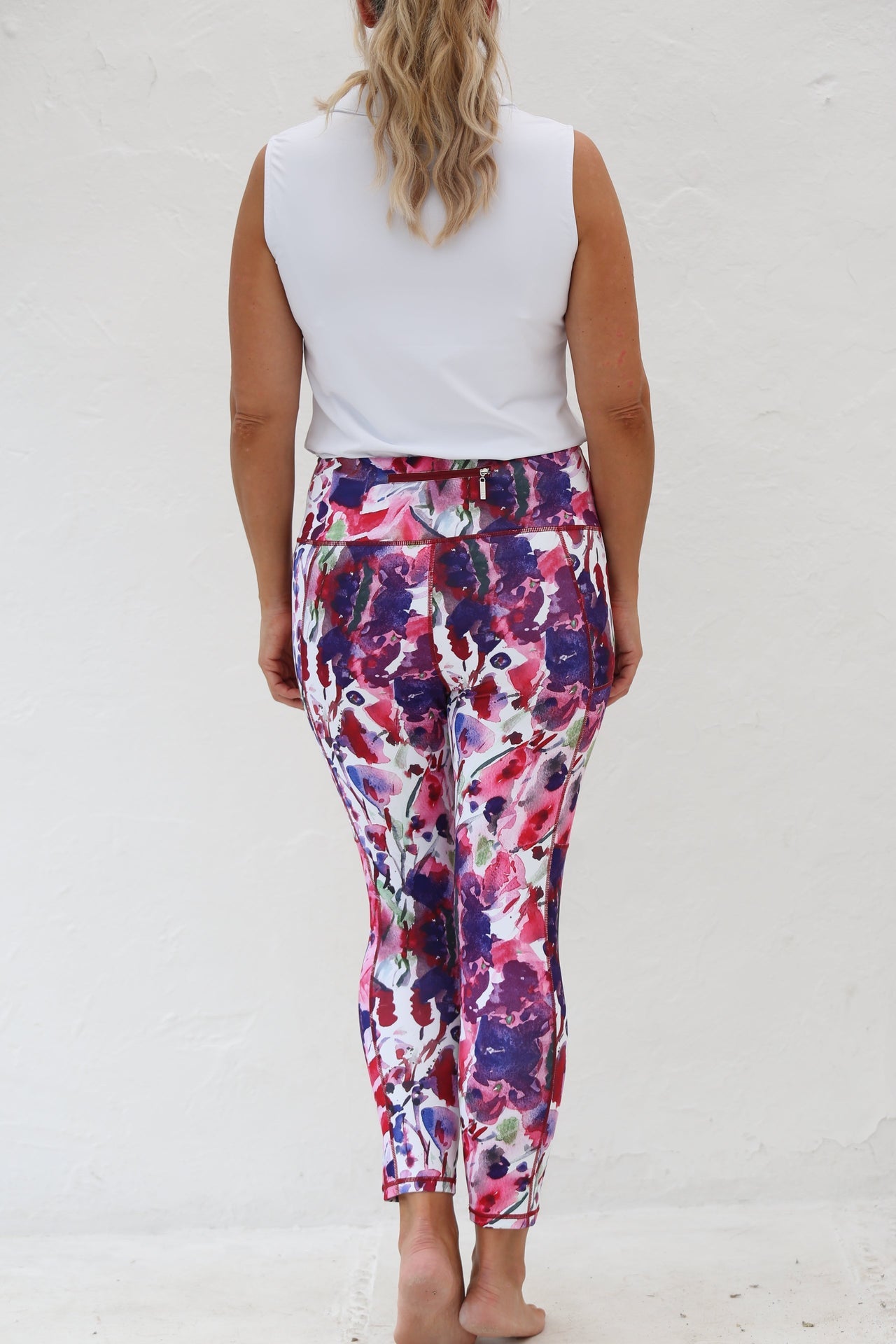 Famara Women's Capri Leggings - Anemone