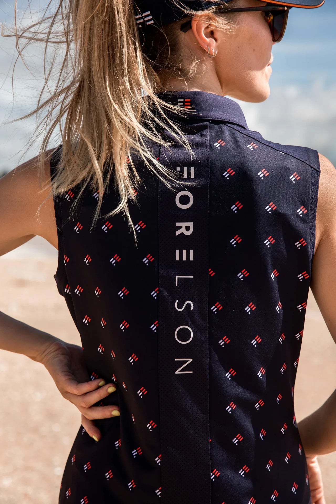 Forelson Buckland sleeveless top - Navy