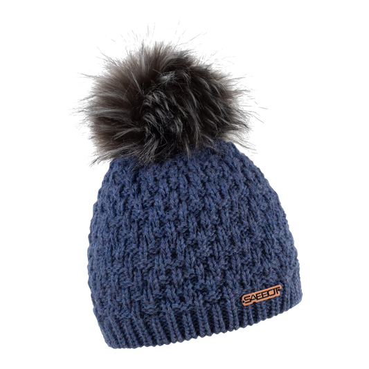 Sabbot Petra bobble hat - Denim blue