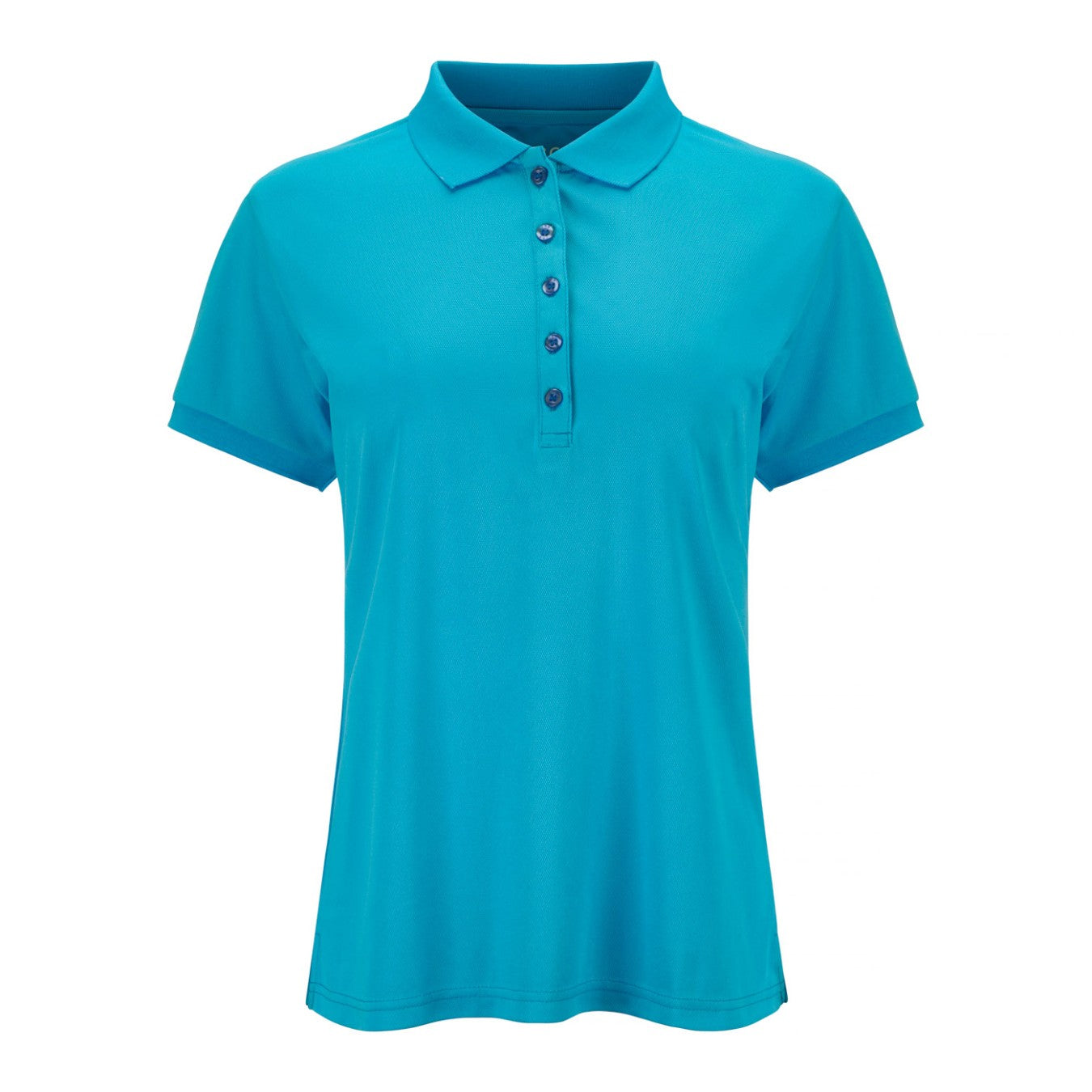 JRB Pique Short Sleeved Polo - River Blue