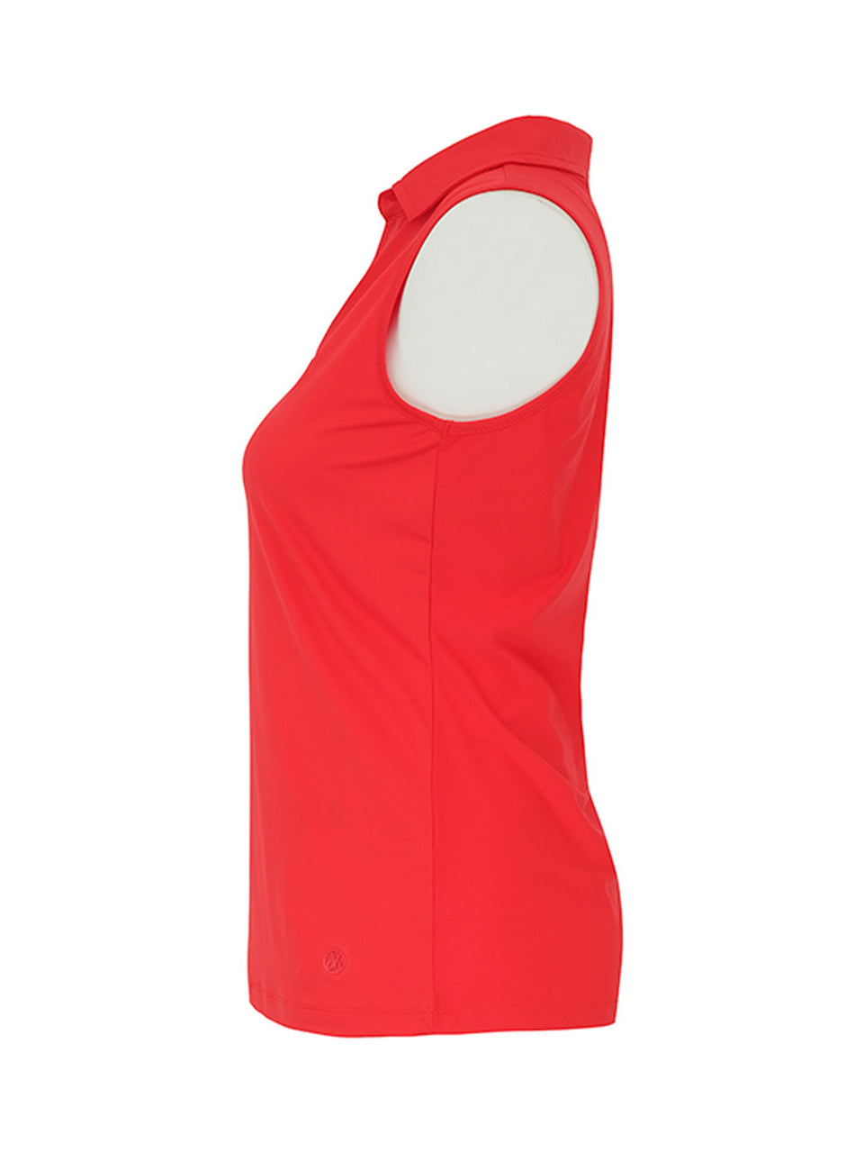 Dolcezza plain sleeveless top - red