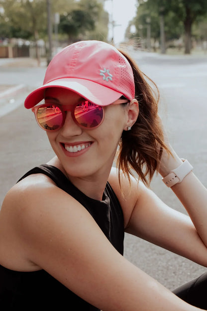 VimHue Sun Goddess cap - Hot Pink