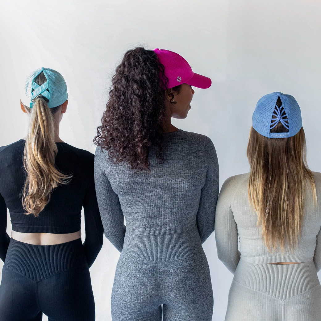 VimHue Sun Goddess cap - Blue Curacao