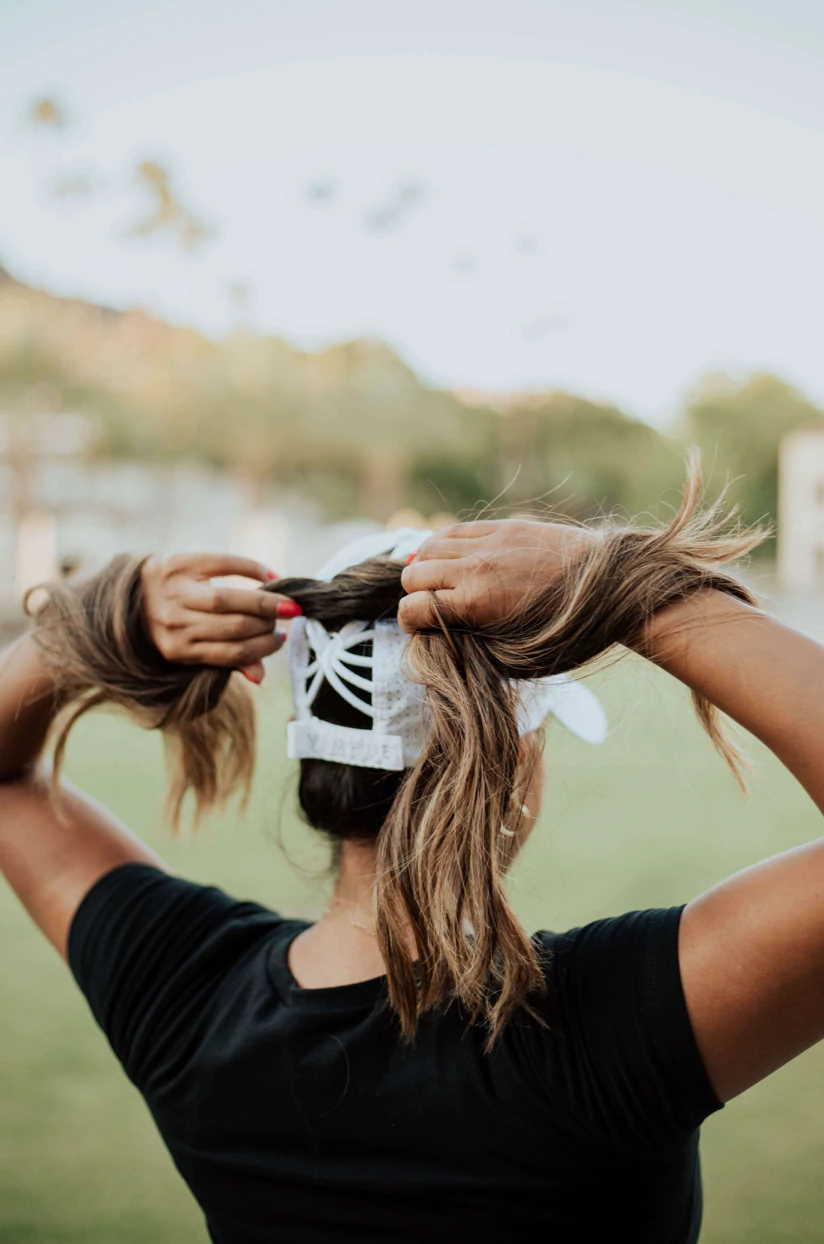 VimHue Sun Goddess cap - White Pickleball