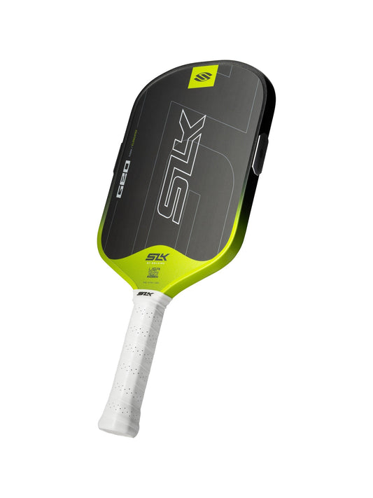Selkirk SLK Geo Elongated pickleball paddle - Black/Volt Green