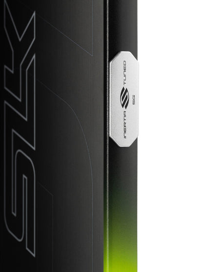 Selkirk SLK Geo Elongated pickleball paddle - Black/Volt Green