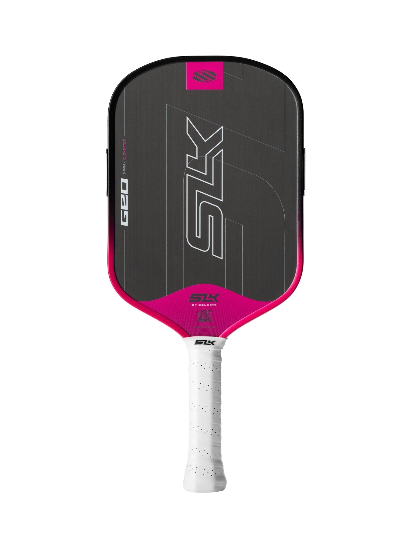 Selkirk SLK Geo Elongated pickleball paddle - Black/Pink