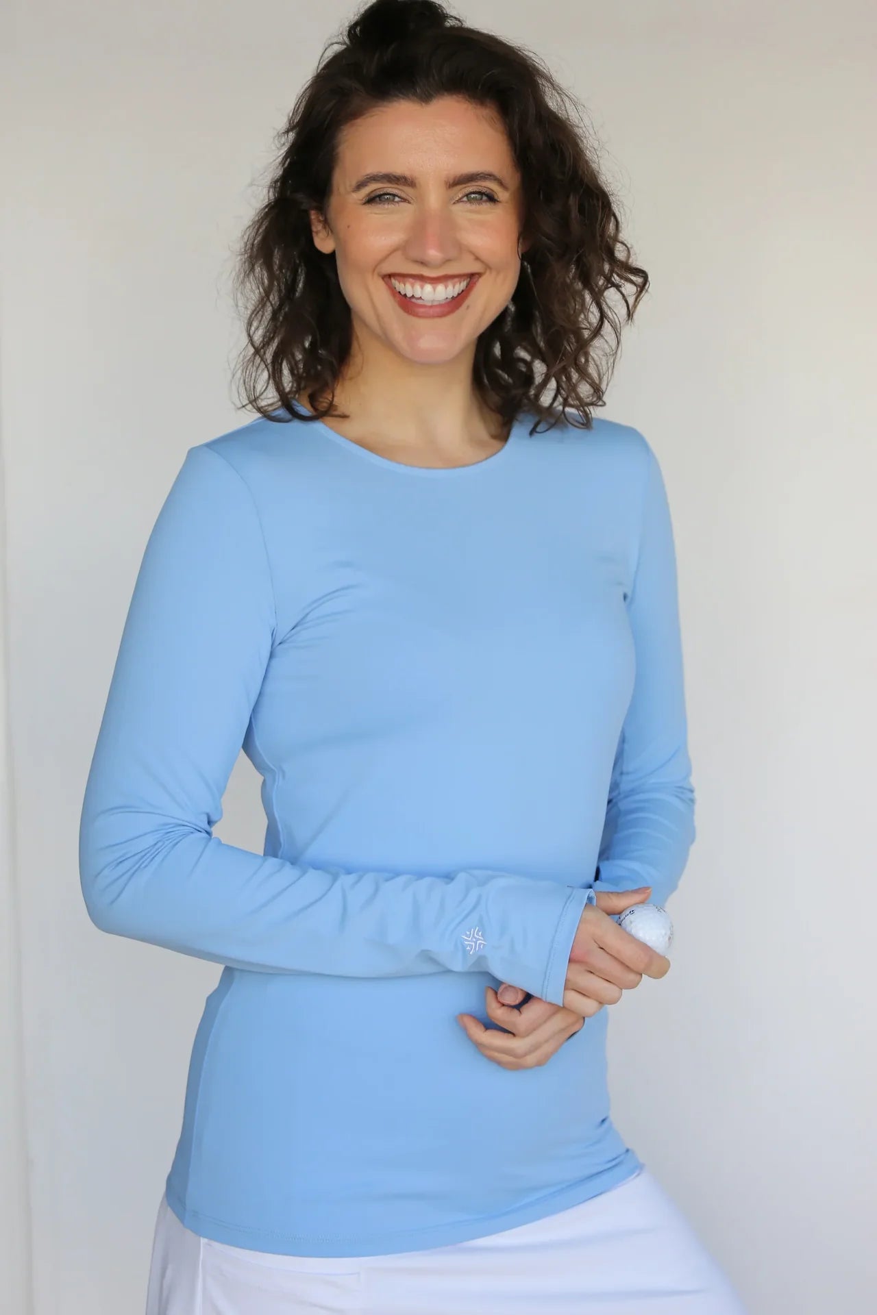 Performance sports top sky