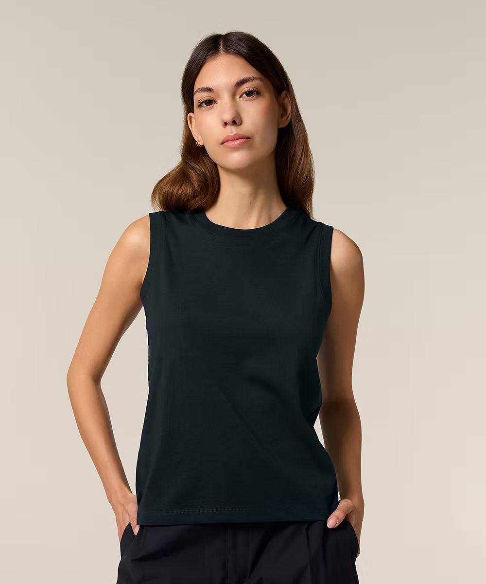 GoPickle Pickleball Organic Cotton tank top - Black or Navy