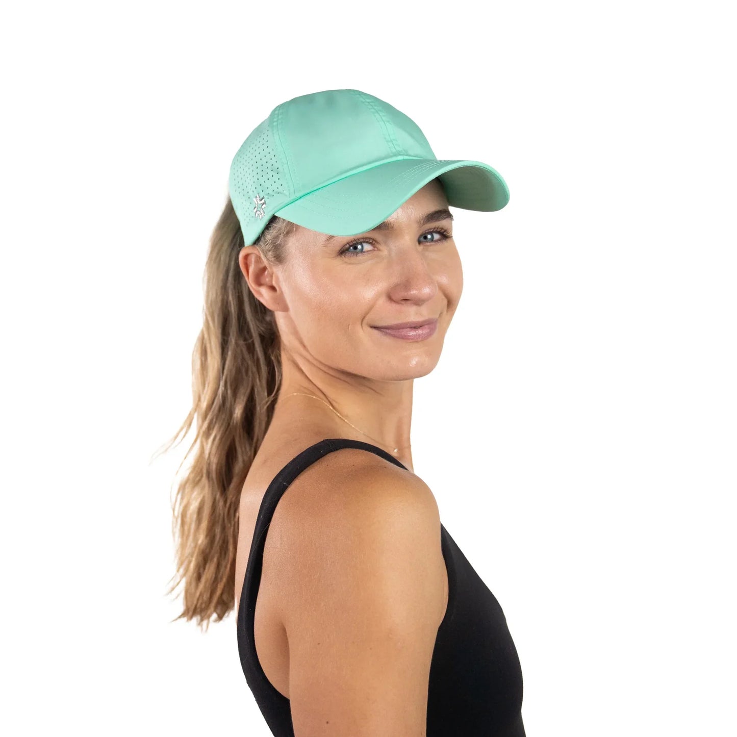 VimHue Sun Goddess cap - Lagoon