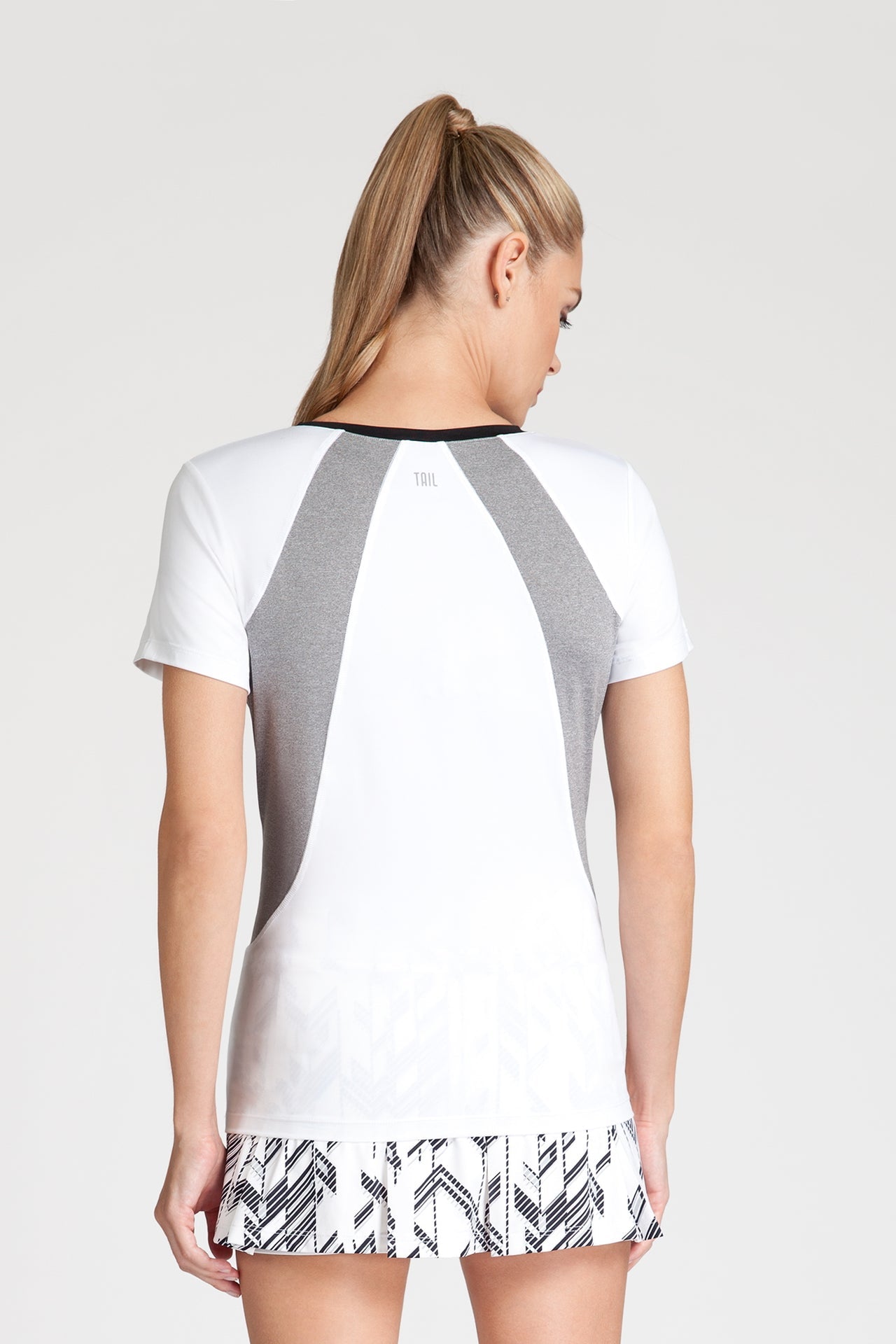 Tail Hayden Top - White/heather
