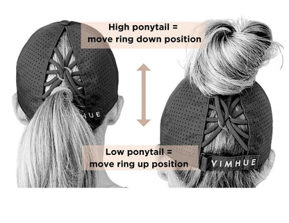 VimHue Sun Goddess cap - Poppy seed grey