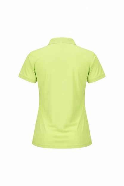 JRB Pique Short Sleeved Polo - Lime