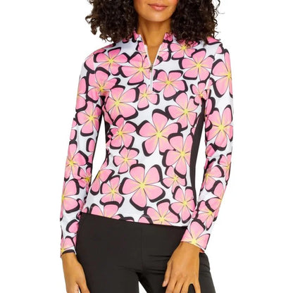 Tail Trey Long Sleeved Top - Glimmer Petals